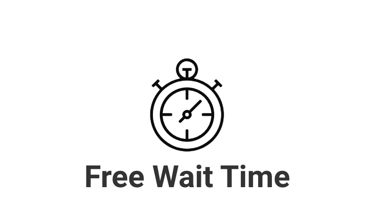 Free wait time