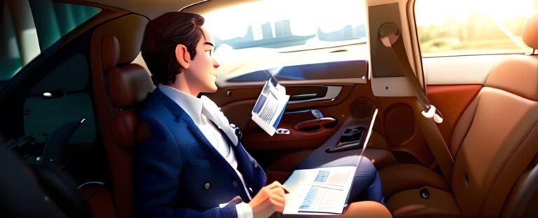 Professional chauffeur driving luxury SUV for San Diego to LAX transfer