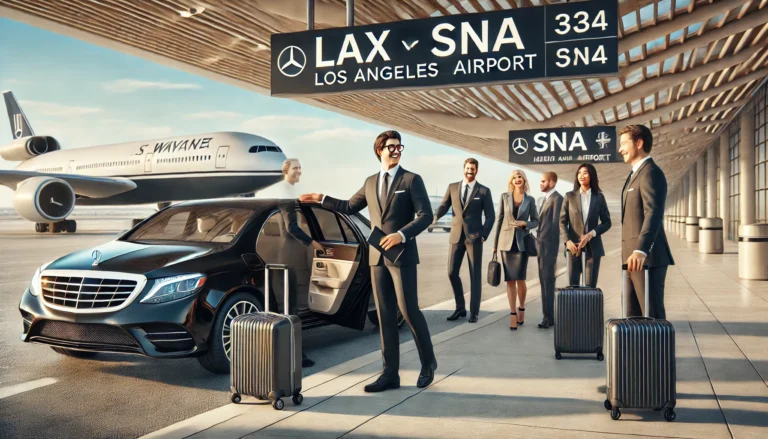 Los Angeles Airport (LAX) to John Wayne Airport (SNA) Shuttle and Car Service with Emelx