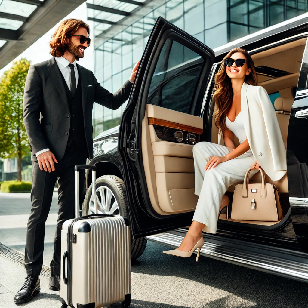Chauffeur and Limo Service from Long Beach to Bradbury, CA