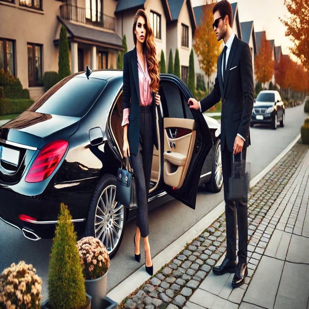 hauffeur and Limo Service from Long Beach to Bellflower, CA