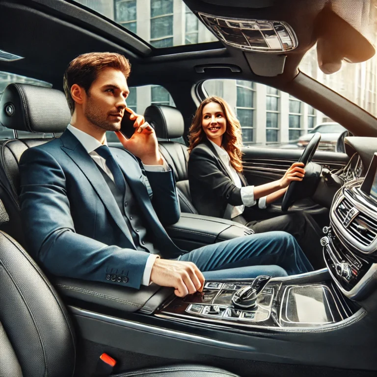 chauffeur and limo service from Los Angeles to Lido House, Autograph Collection