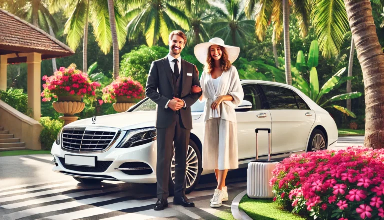 chauffeur and limo service from Los Angeles to Waldorf Astoria Beverly Hills