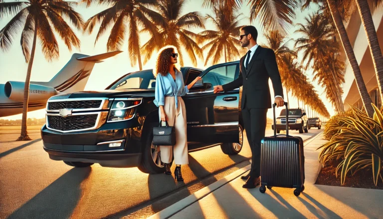 shuttle and black car service from Los Angeles to Mr. C Beverly Hills