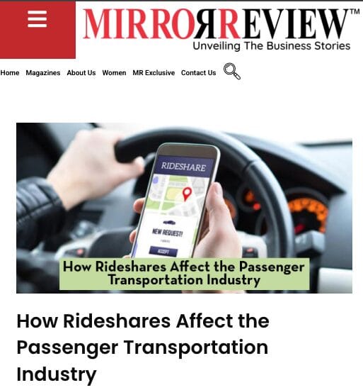 Emelx featured in Mirror Review — luxury airport transfers across Southern California