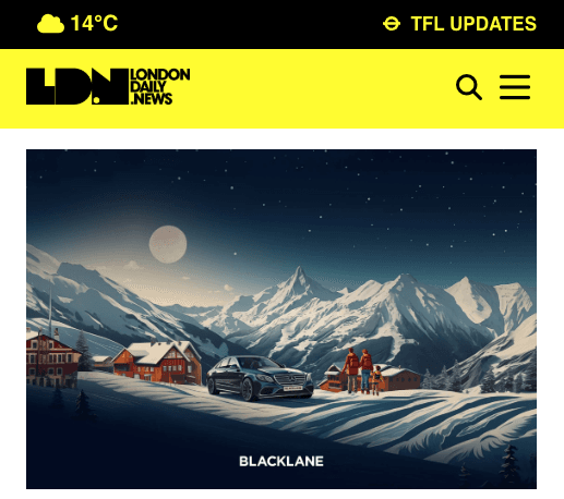 Emelx featured in London Daily News — luxury airport transfers across Southern California