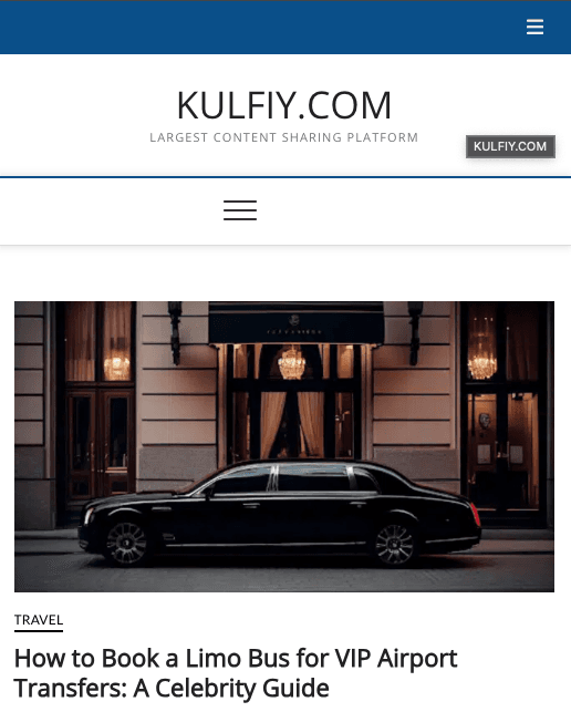 Emelx featured in Kulfiy — luxury airport transfers across Southern California