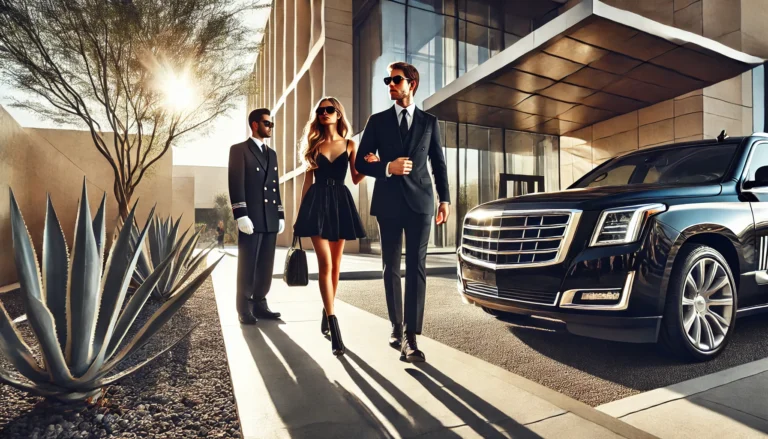chauffeur and limo service from Los Angeles Airport (LAX) to Hotel San Buena