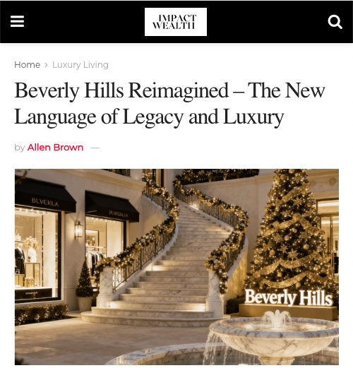 Emelx featured in Impact Wealth Magazine— luxury airport transfers across Southern California