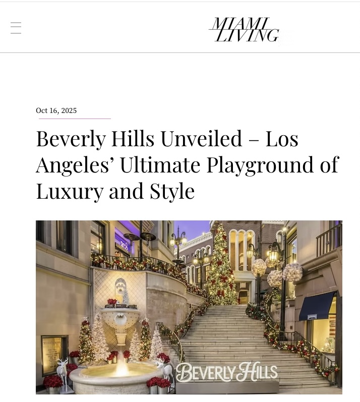 Emelx featured in Miami Living— luxury airport transfers across Southern California