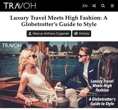 Emelx featured in Travoh Magazine— luxury airport transfers across Southern California