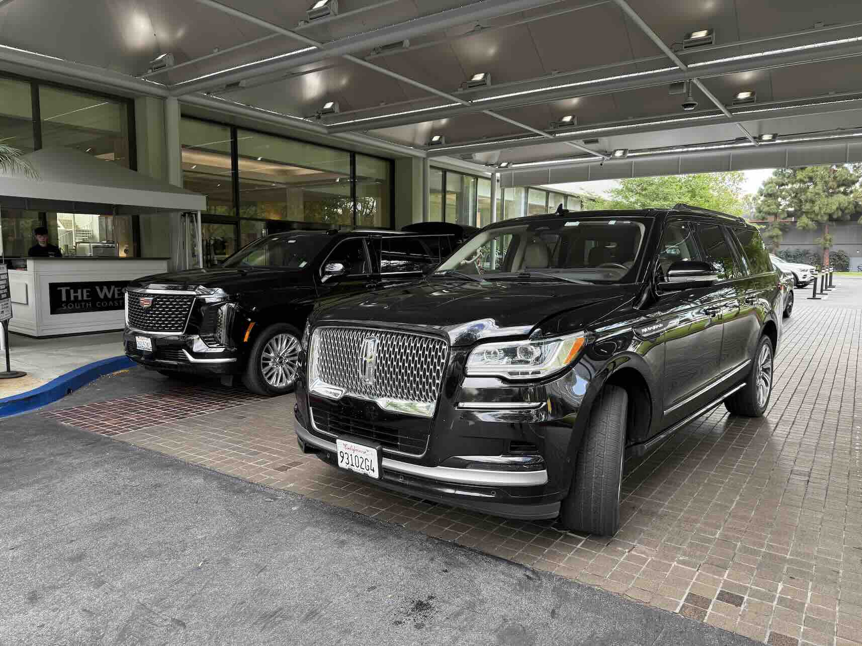 Emelx private LAX to Cypress car service with a professional chauffeur and luxury vehicle
